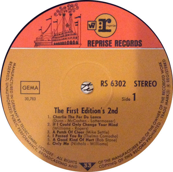 The First Edition* : The First Edition's 2nd (LP, Album, RP)