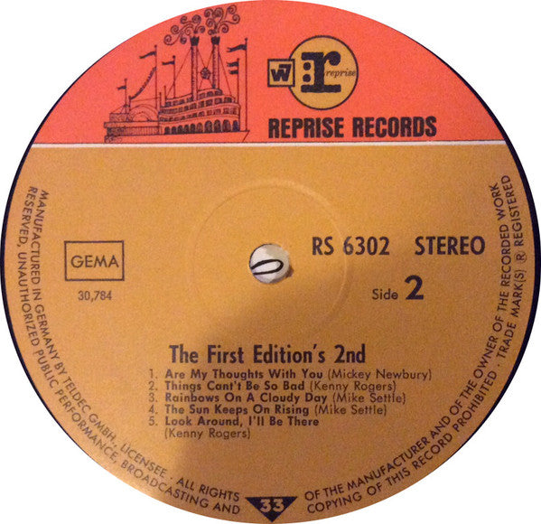 The First Edition* : The First Edition's 2nd (LP, Album, RP)