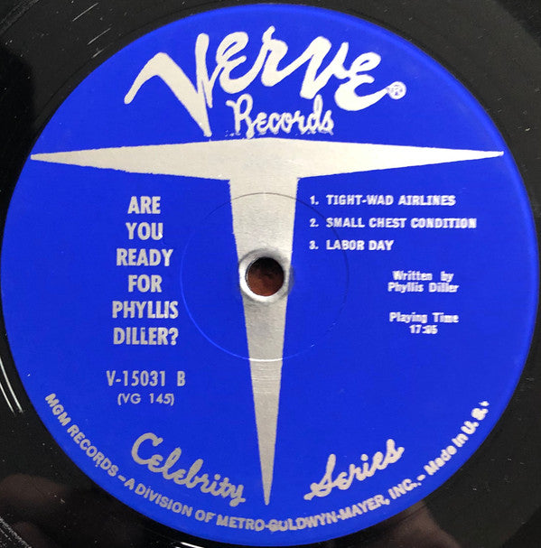 Phyllis Diller : Are You Ready For Phyllis Diller? (LP, Album, Mono, MGM)