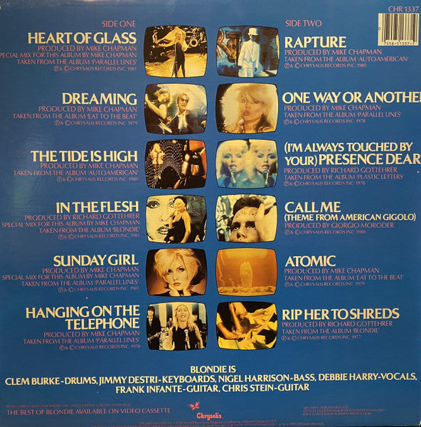 Blondie : The Best Of Blondie (LP, Comp, San)