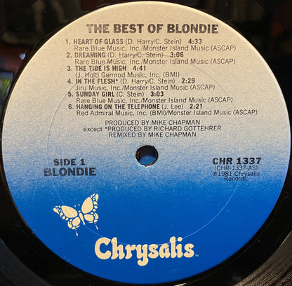 Blondie : The Best Of Blondie (LP, Comp, San)