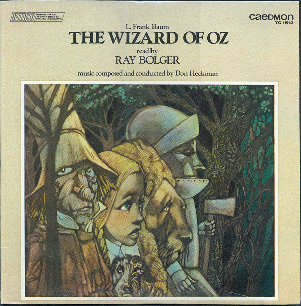 L. Frank Baum Read By Ray Bolger : The Wizard Of Oz (LP, Album)