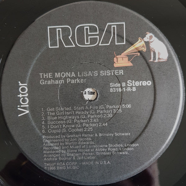 Graham Parker : The Mona Lisa's Sister (LP, Album)