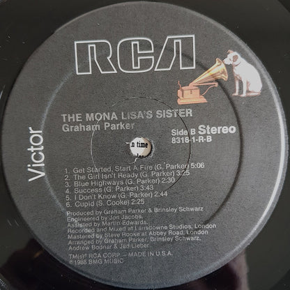 Graham Parker : The Mona Lisa's Sister (LP, Album)