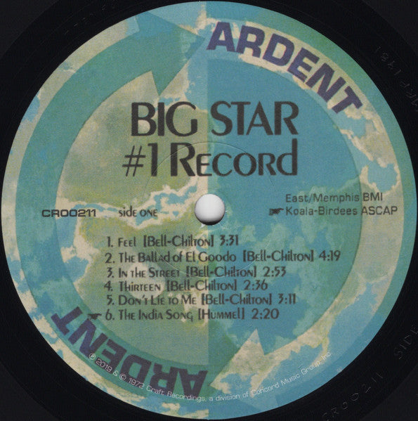 Big Star : #1 Record (LP, Album, RE, 180)