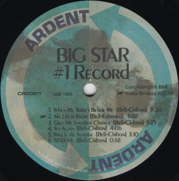 Big Star : #1 Record (LP, Album, RE, 180)