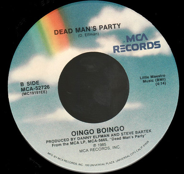Oingo Boingo : Just Another Day (7", Single)