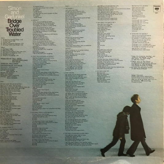Simon And Garfunkel* : Bridge Over Troubled Water (LP, Album, RE, Pit)