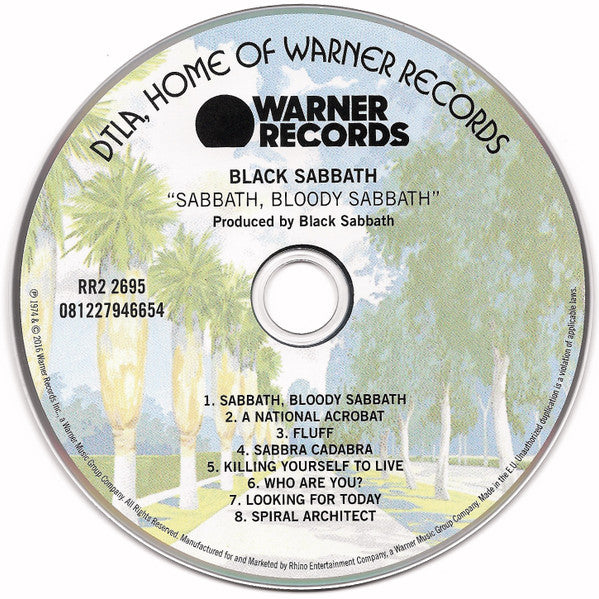 Black Sabbath : Sabbath Bloody Sabbath (CD, Album, RE, RM, Dig)