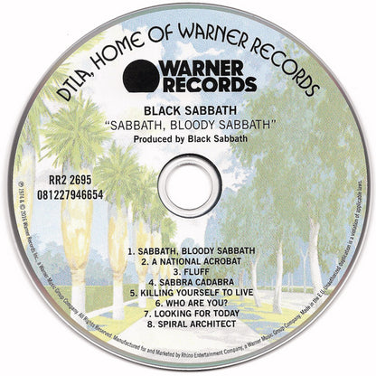 Black Sabbath : Sabbath Bloody Sabbath (CD, Album, RE, RM, Dig)