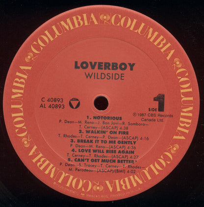 Loverboy : Wildside (LP, Album)