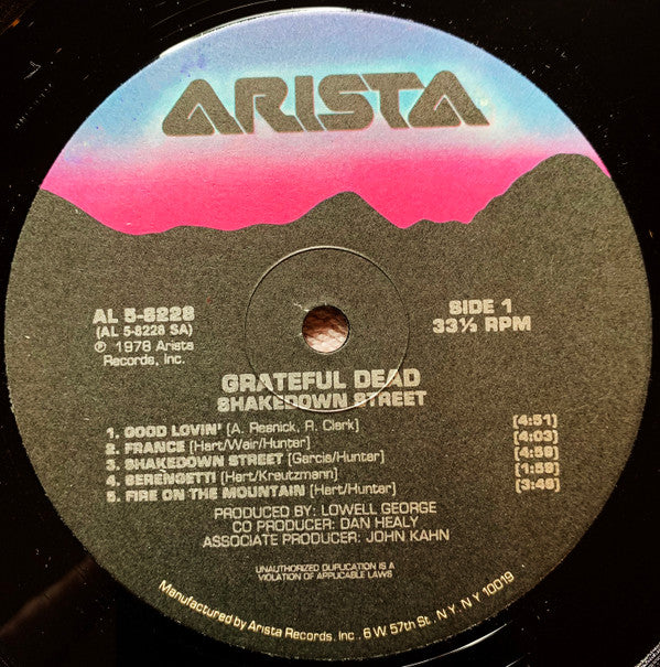 Grateful Dead* : Shakedown Street (LP, Album, RE)