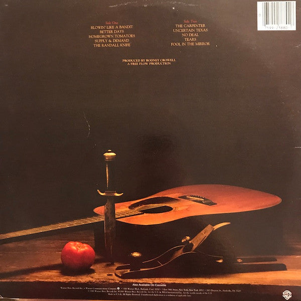 Guy Clark : Better Days (LP, Album, Win)