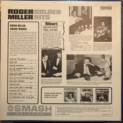 Roger Miller : Golden Hits (LP, Comp, Pit)