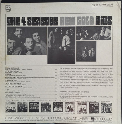 The 4 Seasons* : New Gold Hits (LP, Album)