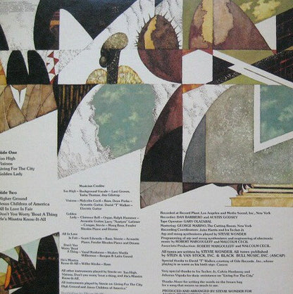 Stevie Wonder : Innervisions (LP, Album, Ind)