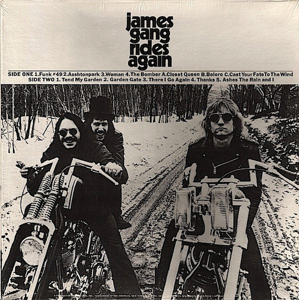 James Gang : James Gang Rides Again (LP, Album, Gat)