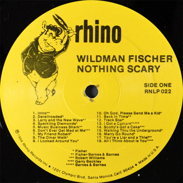 Wild Man Fischer : Nothing Scary (LP, Album)