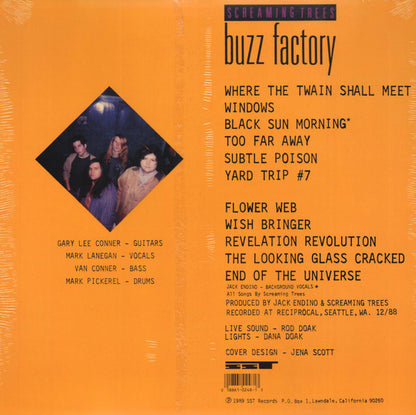 Screaming Trees : Buzz Factory (LP, Album, RE)