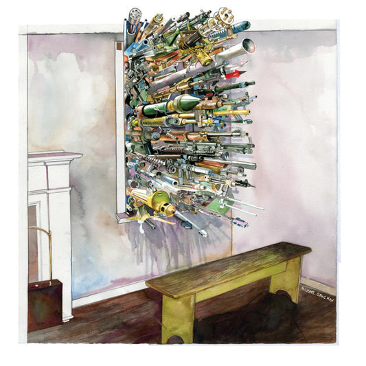 Eyedea & Abilities : By The Throat (LP, Album, Ltd, RE, Wat)