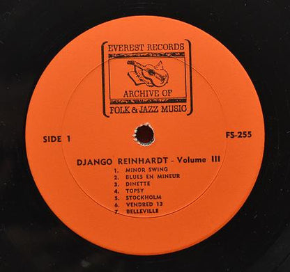 Django Reinhardt : Django Reinhardt (Volume III) (LP, Comp)