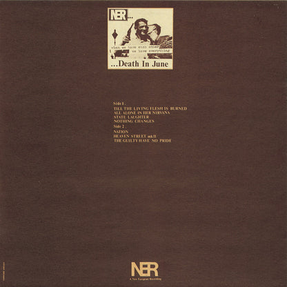 Death In June : The Guilty Have No Pride (LP, MiniAlbum, RP, Mat)