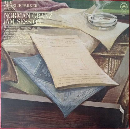 Charlie Parker With Benny Carter, Johnny Hodges, Ben Webster & Oscar Peterson : The Charlie Parker Sides -  Norman Granz Jam Session (2xLP, Comp, RE)