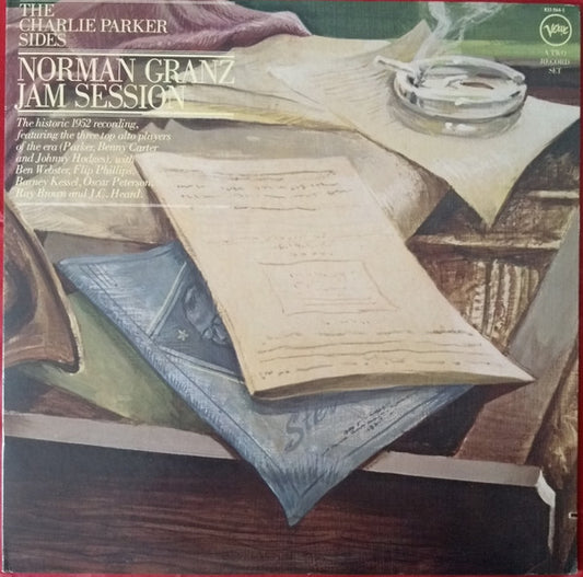 Charlie Parker With Benny Carter, Johnny Hodges, Ben Webster & Oscar Peterson : The Charlie Parker Sides -  Norman Granz Jam Session (2xLP, Comp, RE)