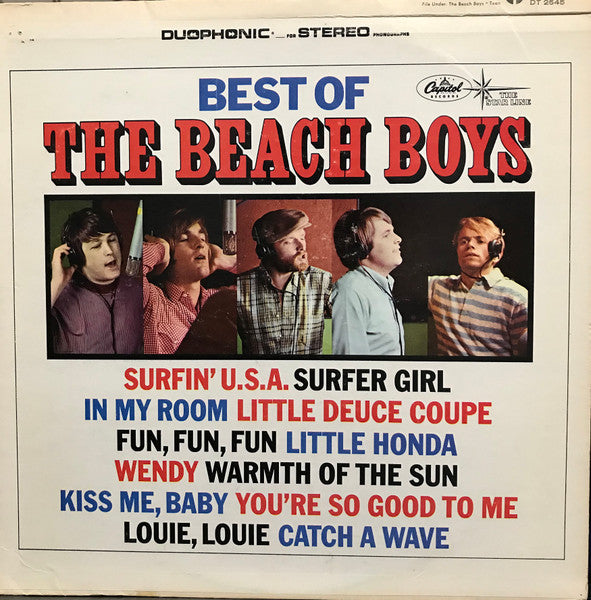 The Beach Boys : Best Of The Beach Boys, Vol. 1 (LP, Comp, RE)