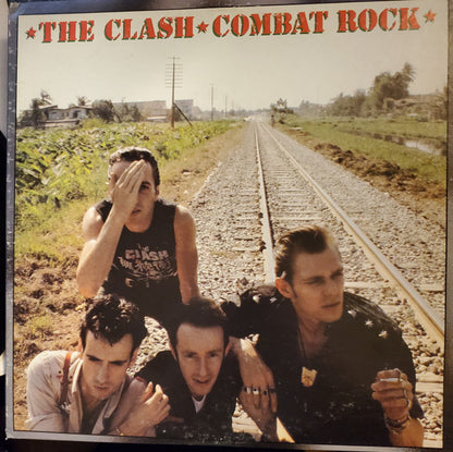 The Clash : Combat Rock (LP, Album, RP, Pit)