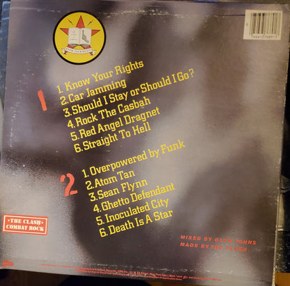 The Clash : Combat Rock (LP, Album, RP, Pit)