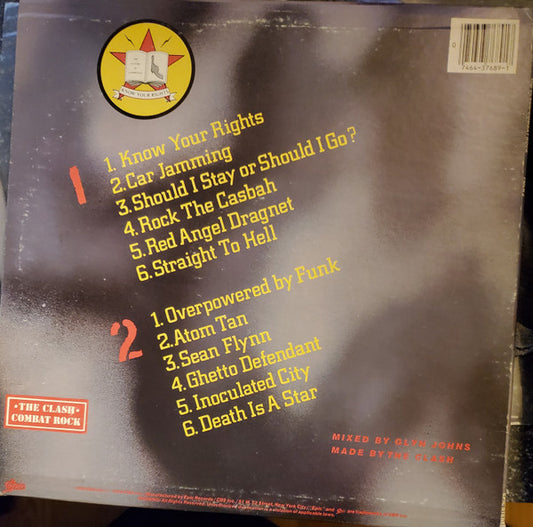 The Clash : Combat Rock (LP, Album, RP, Pit)