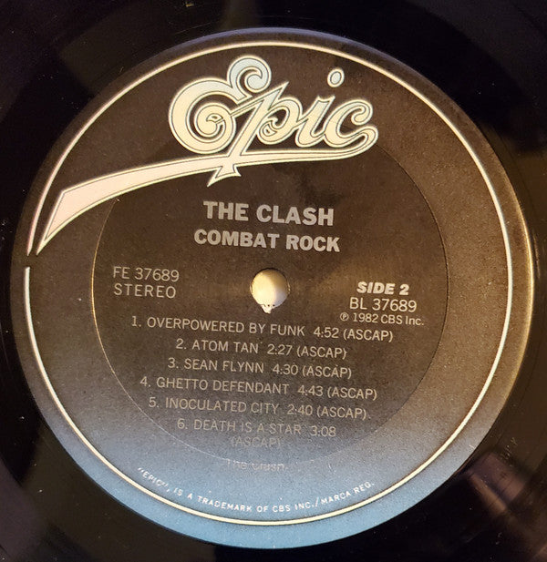 The Clash : Combat Rock (LP, Album, RP, Pit)