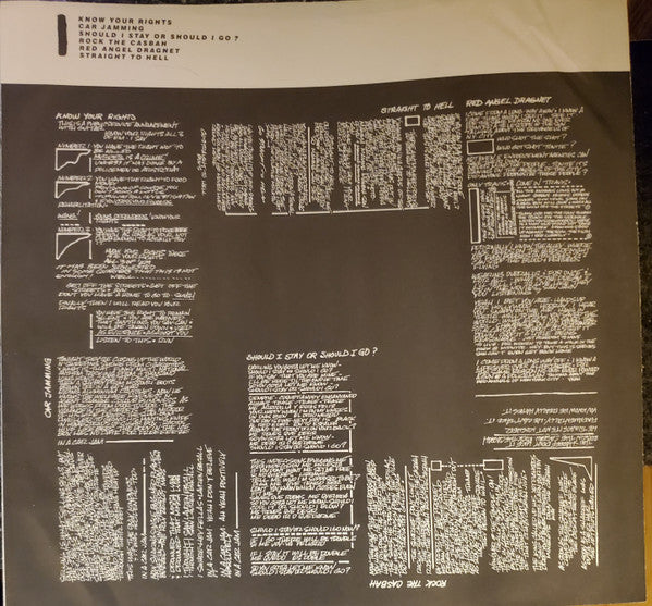The Clash : Combat Rock (LP, Album, RP, Pit)
