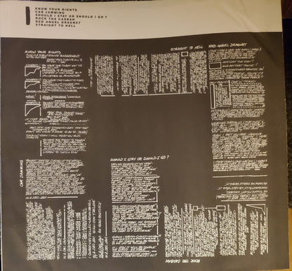 The Clash : Combat Rock (LP, Album, RP, Pit)