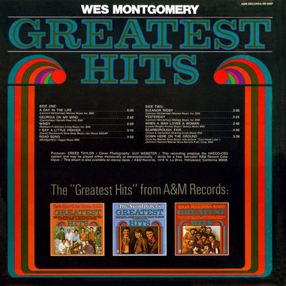 Wes Montgomery : Greatest Hits (LP, Comp, Ter)