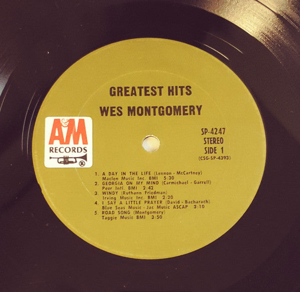 Wes Montgomery : Greatest Hits (LP, Comp, Ter)