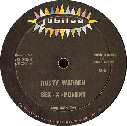 Rusty Warren : Sex-X-Ponent (LP, Album)