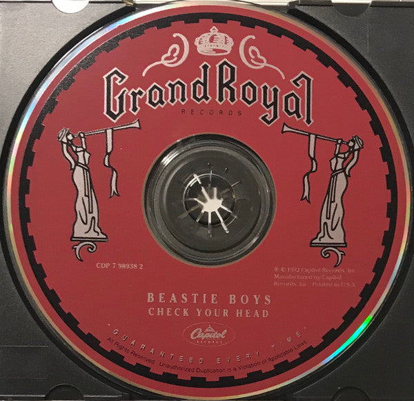 Beastie Boys : Check Your Head (CD, Album, RE)