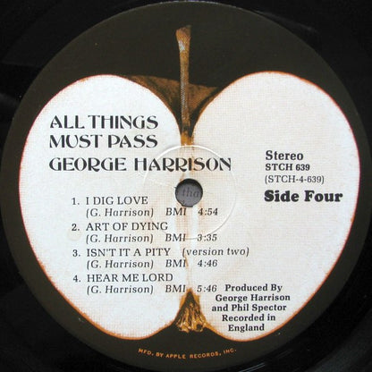 George Harrison : All Things Must Pass (3xLP, Album, Win + Box)