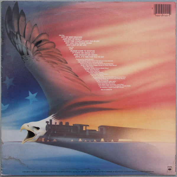 Willie Nelson : City Of New Orleans (LP, Album, Pit)