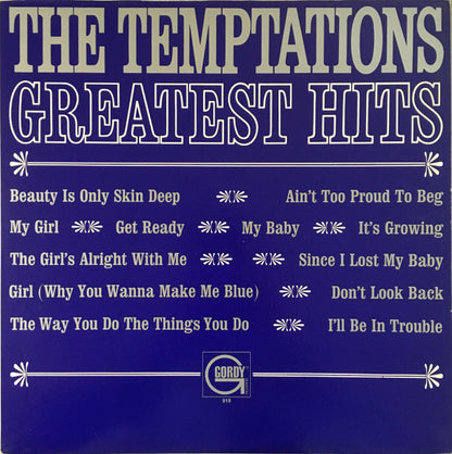 The Temptations : The Temptations Greatest Hits (LP, Comp, Mono, Roc)