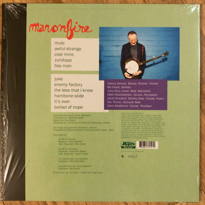 Danny Barnes : Man On Fire (LP, Ltd, Min)