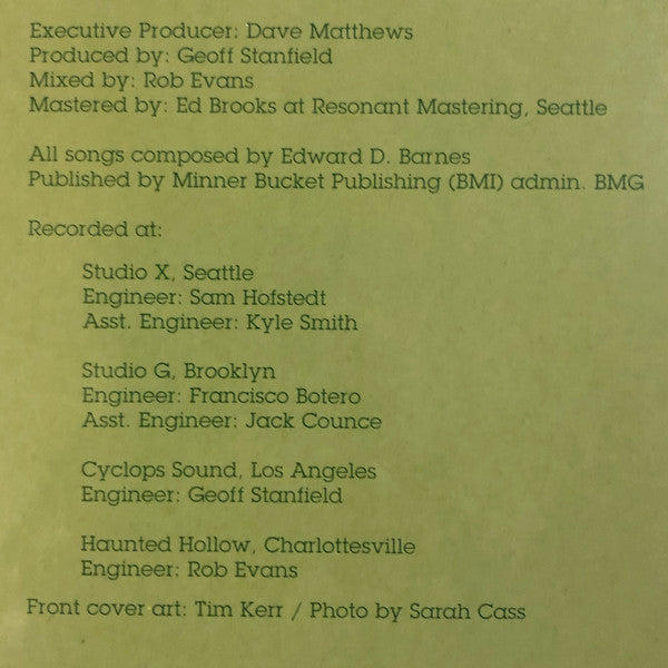 Danny Barnes : Man On Fire (LP, Ltd, Min)