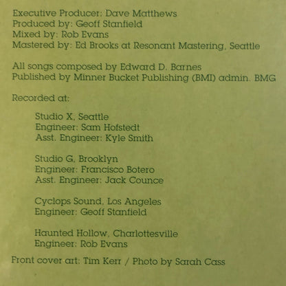 Danny Barnes : Man On Fire (LP, Ltd, Min)