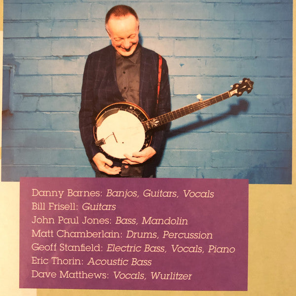 Danny Barnes : Man On Fire (LP, Ltd, Min)