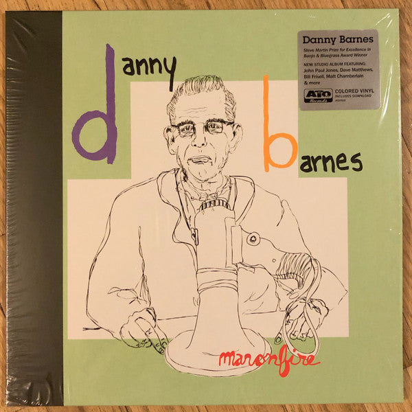 Danny Barnes : Man On Fire (LP, Ltd, Min)