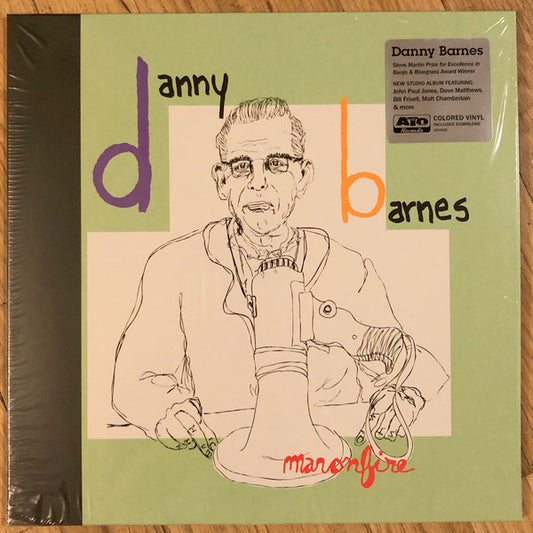 Danny Barnes : Man On Fire (LP, Ltd, Min)