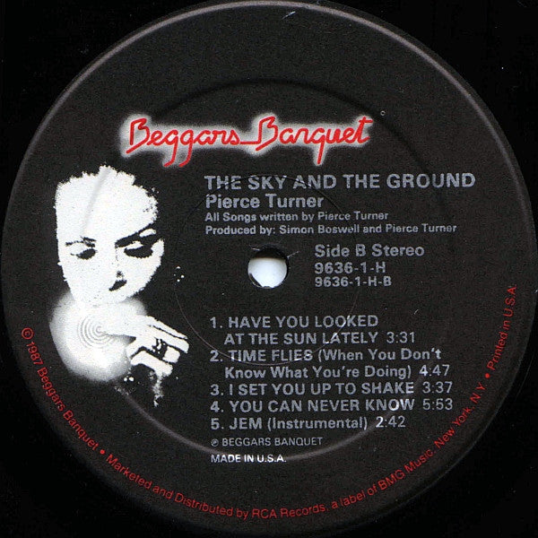 Pierce Turner : The Sky And The Ground (LP, Album)