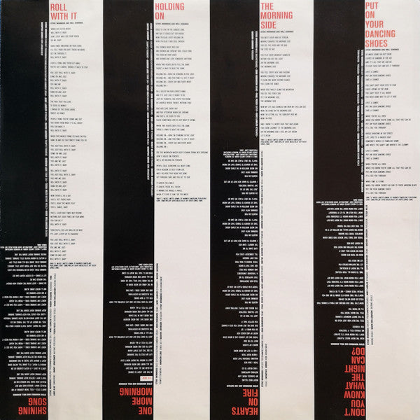 Steve Winwood : Roll With It (LP, Album, Spe)
